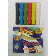 Пластилін CLASS ''Чисті руки''  6кол. 100гр ECO  7625