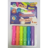 Пластилін CLASS ''Чисті руки''  6кол.100гр ECO, NEON 7630