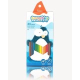 Олівці кольорові MARCO Smoothies b&p 2150/24CB