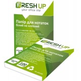 Блок паперу для нотаток 145х100x100 арк не клеєний білий Fresh Up