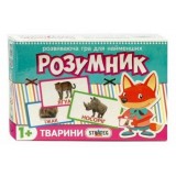 Гра настільна Стратег, ''Маленький розумник, серія: тварини'', в кор-ці 28-19, 5-3 см