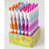 Ручка автомат масляна ''Candy'' 0.6мм, 36 шт в дисплей боксі