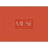 Блок для малювання на склейці ''Drawing'' А5, 150г/м2, 20 аркушів, PB-GB-020-034, MUSE