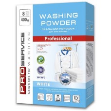 PRO Порошок пральний безфосфатний автомат White (гірська свіжість) 400г (20 шт/ящ) PRO Порошок пральний безфосфатний автомат White (гірська свіжість) 400г (20 шт/ящ)
