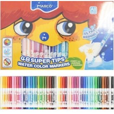 Фломастери карт.уп.48 кол. MARCO Super Washable, 1630-48 СВ Фломастери карт.уп.48 кол. MARCO Super Washable, 1630-48 СВ