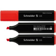 Маркер текстовий SCHNEIDER JOB 150, червоний, 10 шт.уп. Маркер текстовий SCHNEIDER JOB 150, червоний, 10 шт.уп.