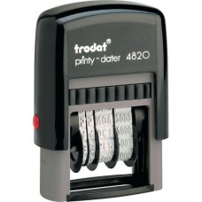 Датер 4 мм пласт. Trodat