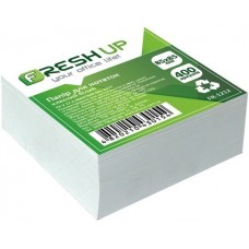 Блок паперу для нотаток 85х85мм 400 арк клеєний Білий Fresh Up FR-1212 Блок паперу для нотаток 85х85мм 400 арк клеєний Білий Fresh Up FR-1212