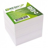 Блок паперу для нотаток 90х90мм 900 арк Premium не клеєний білий Fresh Up FR-1611