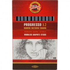 Олівець бездеревний Progresso, НB Олівець бездеревний Progresso, НB