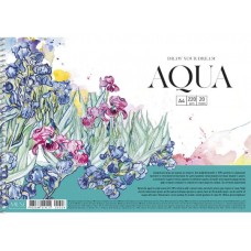 Альбом для акварелі PB-SC-020-308		А4 20 аркушів, картон MUSE
