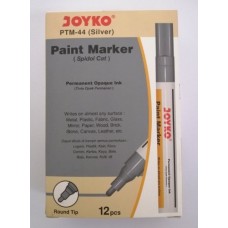 Маркер лаковий, сріблий, PTM-44, ТМ''Joyko''