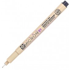Лінер PIGMA Micron (0.1), 25мм, Чорний, Sakura Лінер PIGMA Micron (0.1), 25мм, Чорний, Sakura