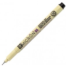 Лінер PIGMA Micron (0.5), 45мм, Чорний, Sakura Лінер PIGMA Micron (0.5), 45мм, Чорний, Sakura