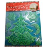 Наклейка новорічна 30*30см асорті PIONER 91421-PN Наклейка новорічна 30*30см асорті PIONER 91421-PN