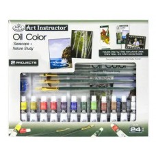 Набор для рисования маслом, 24 предмета Art Instructor Nature Royal & Langnickel