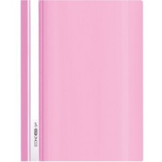 Папка-швидкозшивач А4 Economix Light без перфорації.рожева Е38503-09