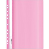 Папка-швидкозшивач А4 Economix Light з перф рожева Е38504-09