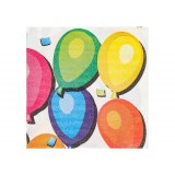 Набір з 20 двошарових серветок Ballons 33х33 см