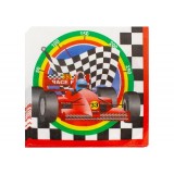 Набір з 20 двошарових серветок Racing 33х33 см