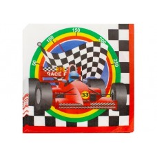 Набір з 20 двошарових серветок Racing 33х33 см
