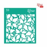 Трафарет багаторазовий самоклеючий, №59, 9х10см, Серія „Новий рік“, ROSA TALENT Трафарет багаторазовий самоклеючий, №59, 9х10см, Серія „Новий рік“, ROSA TALENT