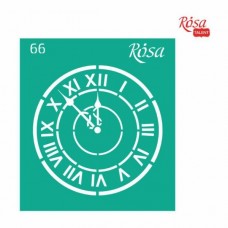 Трафарет багаторазовий самоклеючий, №66, 9х10см, Серія „Новий рік“, ROSA TALENT