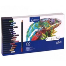 Олівці кольорові MARCO Chroma 8010/100CB Олівці кольорові MARCO Chroma 8010/100CB