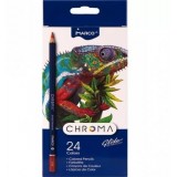 Олівці кольорові MARCO Chroma 8010/24CB