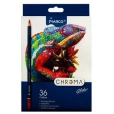 Олівці кольорові MARCO Chroma 8010/36CB Олівці кольорові MARCO Chroma 8010/36CB