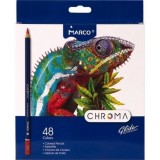 Олівці кольорові MARCO Chroma 8010/48CB