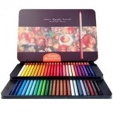 Олівці кольорові MARCO Fine Art Renoir 48кол 3, 7мм 3100-48TN округлі, мет.пенал