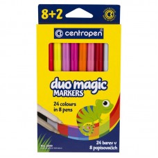 Фломастери Centropen Duomagic 10 кол 2599 Фломастери Centropen Duomagic 10 кол 2599