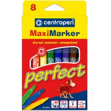 Фломастери 8610 Perfect Maxi, набір 8 шт. Фломастери 8610 Perfect Maxi, набір 8 шт.