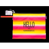 Папка А4 HELLO, 33х26х1 см, структурна штуч. шкіра, мультиколор