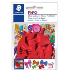 Силіконова прес-форма ''Бантики'', д:7, Fimo