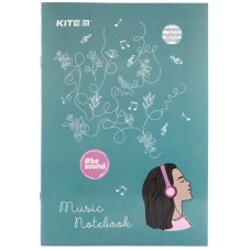 Зошит для нот Kite А4, 20 л, BeSound-2 Зошит для нот Kite А4, 20 л, BeSound-2