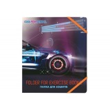 Папка пластикова на гумках Super Car, В5