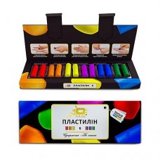 Набір пластиліну TM OKTO 6 кольорів Набір пластиліну TM OKTO 6 кольорів