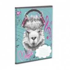 Зошит для нот А5 12 л. YES ''HEADPHONES PETS'' Зошит для нот А5 12 л. YES ''HEADPHONES PETS''
