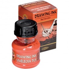 Туш художня, 20г, vermilion red/вермильон червон. Туш художня, 20г, vermilion red/вермильон червон.