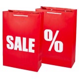 Пакет паперовий 150г гігант вертикальний, SALE- 30х47х12 Пакет паперовий 150г гігант вертикальний, SALE- 30х47х12