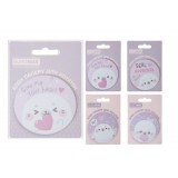 Блок для нотаток CUTE SEAL, діам. 70 мм, 30 арк Блок для нотаток CUTE SEAL, діам. 70 мм, 30 арк