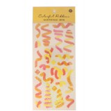 Наклейки ПВХ, стрічки, 10*21см, Арт.XCT, Імп