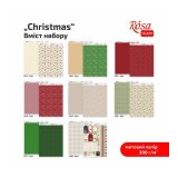 Папір дизайнерський двосторонній матовий „Christmas“ 2, 21х29, 7 см, 200 г/м2, ROSA TALENT Папір дизайнерський двосторонній матовий „Christmas“ 2, 21х29, 7 см, 200 г/м2, ROSA TALENT