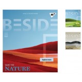 Зошит для записів А4/48 кл. YES ''BESIDE'' иридиум+УФ.спл.