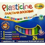 Пластилін CLASS ''Чисті руки'' квадратн 24кол 400гр ECO  7655C