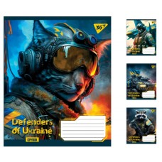 А5/36 кл. YES Defenders of Ukraine, зошит для записів А5/36 кл. YES Defenders of Ukraine, зошит для записів
