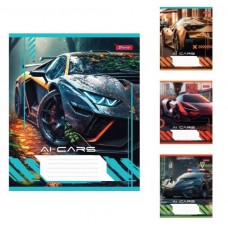 А5/96 кл. 1В AI cars, зошит для записів А5/96 кл. 1В AI cars, зошит для записів