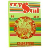 Папір кольор. А4 80 г/м (100 арк.) неон Neon Green 321 (зелений) ''CRYSTAL COLOR PAPER'' Папір кольор. А4 80 г/м (100 арк.) неон Neon Green 321 (зелений) ''CRYSTAL COLOR PAPER''